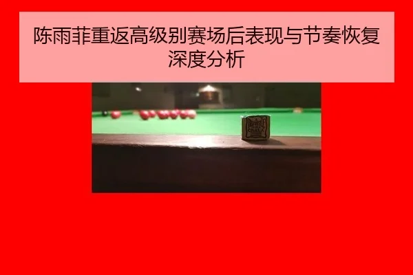 陈雨菲重返高级别赛场后表现与节奏恢复深度分析